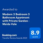 Modern 3 Bedroom 3 Bathroom Apartment With Private Garden - Maida Vale